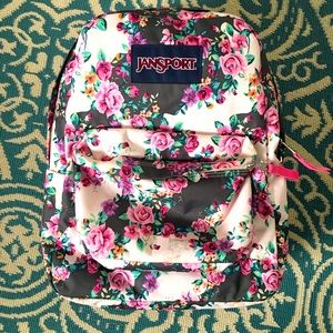 Jansport floral backpack